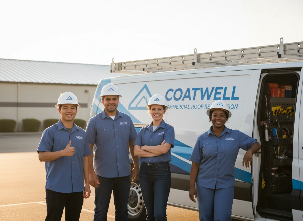 Commercial roof coating company in Gantt, SC